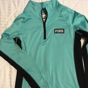 PINK Victoria’s Secret Seafoam Quarter ZIP